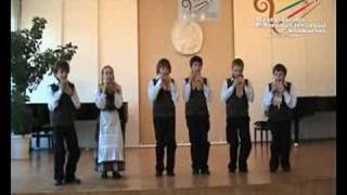 Performing Skudučiai ensemble of Venta Music school [upl. by Esra375]