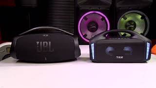 JBL Boombox 3 vs Tribit Stormbox Blast  Tested With REAL Music [upl. by Selry488]