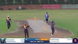 S360 T20 Blast Season 15  Pool B  Deccan Warriors vs Finisar X1 League 3 [upl. by Rutherford41]