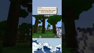 Crafting Jungle Mood shorts game minecraft [upl. by Enilrem]