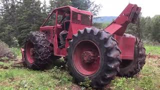 230 Timberjack skidder [upl. by Lilia87]