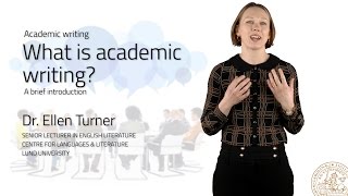 What is academic writing [upl. by Edelman]