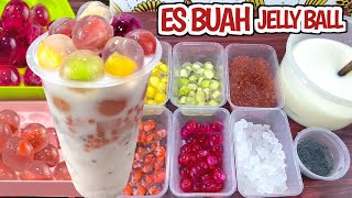 USAHA MINUMAN LAGI VIRAL WAJIB COBA‼️MODAL KECIL INSYAALLAH LARIS MANIS  Es Buah BolaBola Jelly [upl. by Reffotsirk]