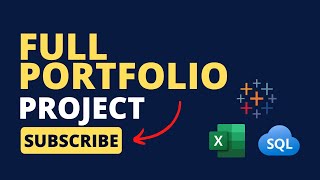 Full Data Analysis Portfolio Exercise SQL Excel Tableau [upl. by Clyde]
