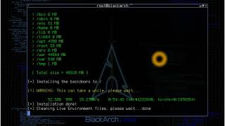 Full installation of BlackArch linux [upl. by Illona844]