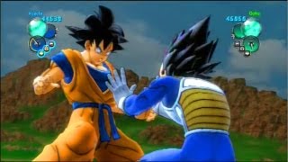 DBZ Ultimate Tenkaichi  Vegeta vs Goku [upl. by Ariet]