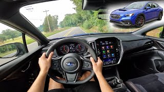 2024 Subaru WRX TR  POV Walkaround and Test Drive ASMR [upl. by Deppy706]