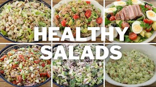 8 Healthy Salad Recipes [upl. by Duer473]