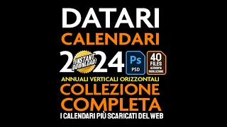 Creare Un Calendario Personalizzato con Photoshop [upl. by Alcina]