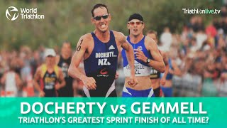 One of the greatest triathlon sprint finishes ever [upl. by Assyn]