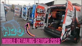 Mobile Detailing Setups of 2023 Setups of America H20 Van Show [upl. by Felizio829]