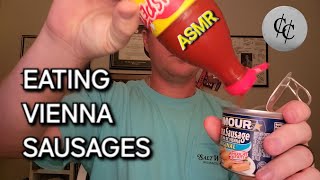 Eating Vienna Sausage ASMR [upl. by Leund]