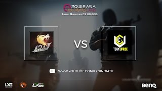 MxB Gaming vs Team UGC  Phase 2 Qualifiers  ZOWIE eXTREMESLAND ASIA CSGO 2016 Indian Qualifier [upl. by Zinah]