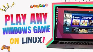 The ULTIMATE Linux Gaming Guide ProtonGE Steam amp Epic Performance Hacks NEW [upl. by Wasserman]