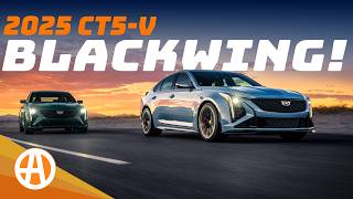 2025 Cadillac CT5 V Blackwing is a 668hp fourdoor monster [upl. by Wanfried]