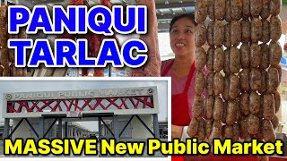 PANIQUI TARLAC’s Massive NEW Public Market  Palengke Visit amp Walking Tour  Tarlac Philippines [upl. by Eetnahc]