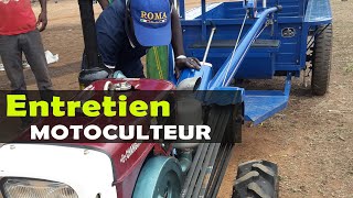 Nouveau MOTOCULTEUR pour une coopérative agricole au TOGO Matériels Agricoles [upl. by Theodosia]