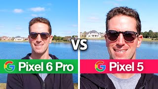 Pixel 6 Pro vs Pixel 5 Camera Test [upl. by Elocn]