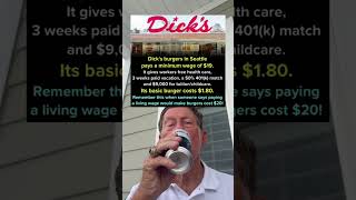 Fast Food Restaurant Pays A Minimum Wage of 19 And Gives Workers 3 Weeks Paid Vacation grandpa [upl. by Ahsinnod152]