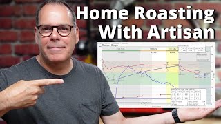 Roasting Coffee with Artisan Data Logging Software [upl. by Eyk]