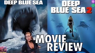 Deep Blue Sea  Deep Blue Sea 2  MOVIE REVIEW [upl. by Ahsiyk]