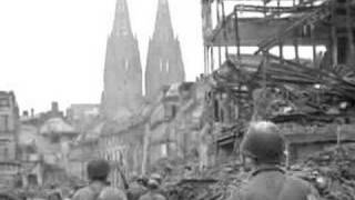 US 3rd Armored Division in Cologne World War II [upl. by Nednal]