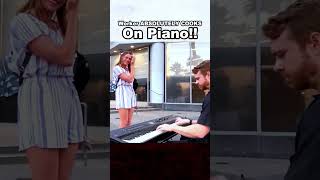 Subscribe for more piano pranks 😂 [upl. by Erbes585]