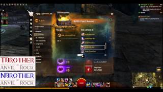 Guild Wars 2  HD  Achievement Chest Rewards 8000 Points  Chest  17  Zenith Rifle Skin [upl. by Imnubulo98]