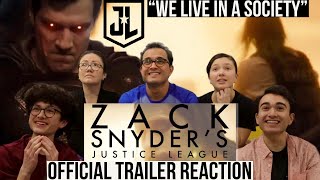 JUSTICE LEAGUE SNYDER CUT TRAILER REACTION  MaJeliv Reactions  the Joker “We Live in a Societyquot [upl. by Anigue]