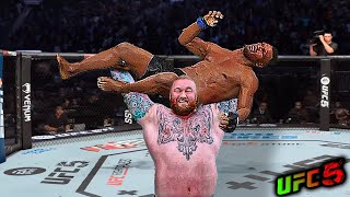 Mike Tyson vs Hafþór Júlíus Björnsson EA sports UFC 5 [upl. by Netniuq]