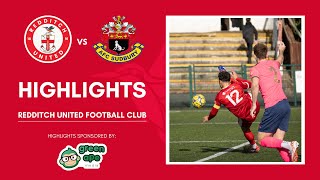 HIGHLIGHTS  Redditch United vs AFC Sudbury [upl. by Anile]