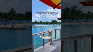 Coco Cay Bahamas Cruise Port  Royal Caribbean [upl. by Reerg]