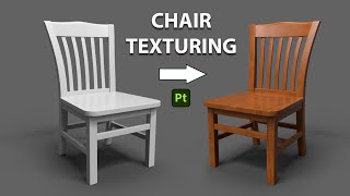 Chair Texturing in Substance Painter [upl. by Oicul895]