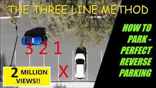 How to Reverse Park  PERFECT REVERSE PARKING EVERY TIME [upl. by Dry]