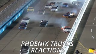 2024 NASCAR Craftsman Truck Series Championship Reactions [upl. by Sinai]