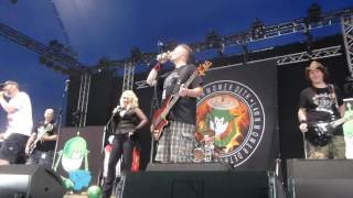 LAWNMOWER DETH ft KIM WILDE LIVE AT DOWNLOAD 11616 [upl. by Ambrosane]