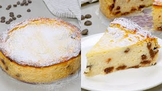 Torta con ricotta gocce di cioccolato e scorza di limone il dolce facile e goloso da preparare [upl. by Uriel729]