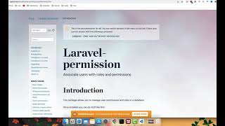 Laravel 9 Spatie Permission Tutorial in One video 2022 [upl. by Nohsad]