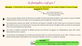 La féminisation  1 notion en 2 minutes [upl. by Nereids625]