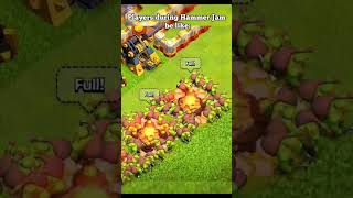 Hammer jam back HammerJam clashofclans keşfet supercell [upl. by Alema558]