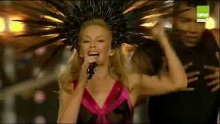 LOVE AT FIRST SIGHT Commonwealth Games  Kylie Minogue Video [upl. by Auhsot]