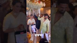 Sonakshi Sinha and Zaheer Iqbals Wedding Video  Sonakshi SinhaZaheer Iqbal Marriage shorts [upl. by Gilbart]