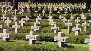 German WWII Military Cemetery LommelBelgium [upl. by Nottirb]