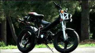 Sachs MadAss 50cc Motorcycle Demo [upl. by Luapnoj]