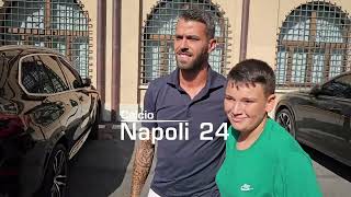 SPINAZZOLA al Napoli è UFFICIALE 😍 Visite mediche a Villa Stuart [upl. by Ecyal]