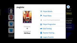 Free Show Time Card Jorginho Max Training Tutorial In Efootball 2024 Mobile jorginho efootball 2024 [upl. by Ornstead]