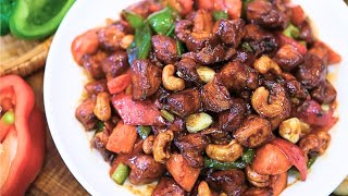 BETTER THAN TAKEOUT  Chicken and Cashew Nuts Recipe [upl. by Nyraa333]