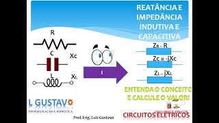 CONCEITO E CÁLCULO DE REATÂNCIA  CIRCUITOS ELÉTRICOS 18 [upl. by Aiduan]