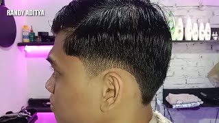 rambut keriting pegawai alfa pengen di cukur 2 jari  tutorial [upl. by Sansbury]