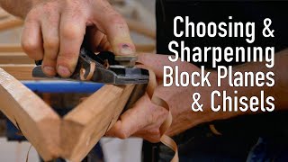 Choosing and Sharpening Block Planes for Skin on Frame Boatbuilding [upl. by Aedni]